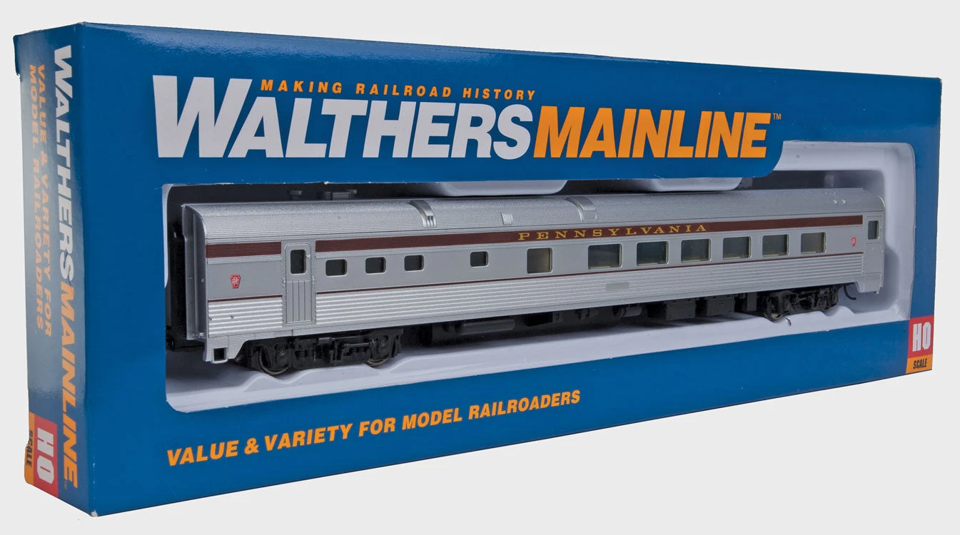 Walthers Mainline 910-30156 HO Scale 85' Budd Diner Pennsylvania PRR - Image 3