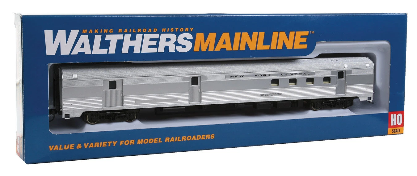 Walthers Mainline 910-30305 HO Scale 85' Budd RPO Car New York Central NYC - Image 3