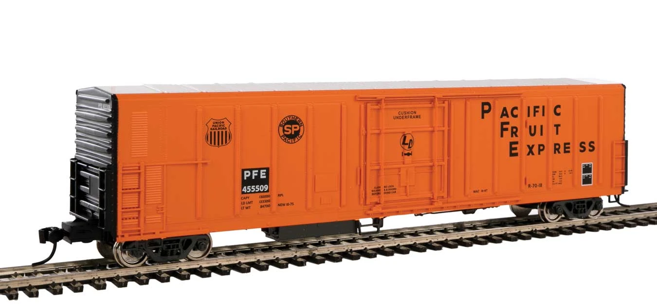 Walthers Mainline 910-3961 HO Scale 57' Mechanical Reefer Pacific Fruit Express PFE 455509