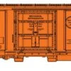 Walthers Mainline 910-3972 HO Scale 57' Mechanical Reefer American Refrigerator Transit ARMN 653