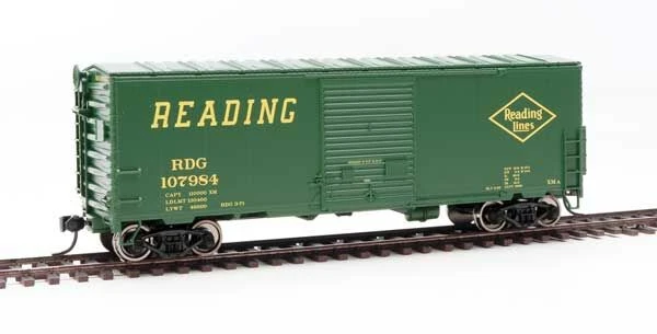 Walthers Mainline 910-45020 HO Scale 40' Modernized ACF Boxcar Reading RDG 107984