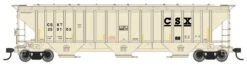 Walthers Mainline 910-49010 HO Scale 57' Trinity 4750 3-Bay Covered Hopper CSX 259389