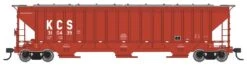 Walthers Mainline 910-49018 HO Scale 57' Trinity 4750 3-Bay Covered Hopper KCS 310444