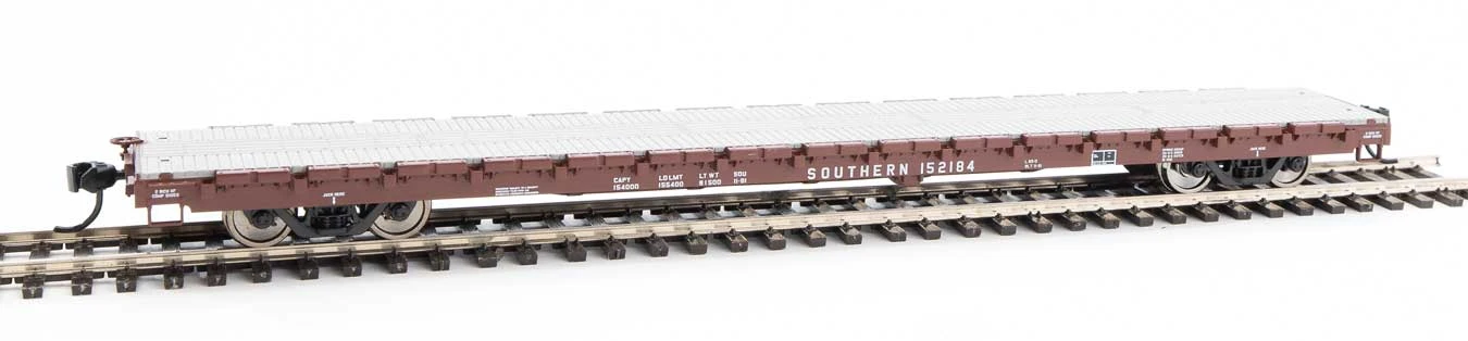 Walthers Mainline 910-5378 60' Pullman Flatcar Southern Railway 152184