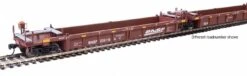 Walthers Mainline 910-55642 HO Scale 5-Unit Rebuilt 40' Well Car BNSF 238181