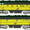 Walthers Mainline 910-9952 HO Scale EMD F7A-B Diesel Set Chicago NorthWestern CNW 400/410