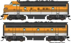 Walthers Mainline 910-9954 HO Scale EMD F7A-B Diesel Set Rio Grande D&RGW 5714/5713