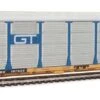 Walthers Proto 920-101335 HO Scale 89' Bi-level Auto Carrier Grand Trunk Western GTW TTGX 157933