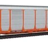 Walthers Proto 920-101347 HO Scale 89' Bi-Level Auto Carrier Orange BNSF 27734 TTGX 952827