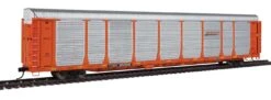 Walthers Proto 920-101347 HO Scale 89' Bi-Level Auto Carrier Orange BNSF 27734 TTGX 952827