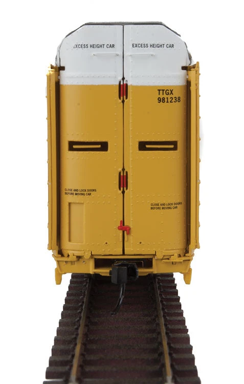 Walthers Proto 920-101357 HO Scale 89' Bi-Level Auto Carrier CSX B-6168 TTGX 981238 - Image 2