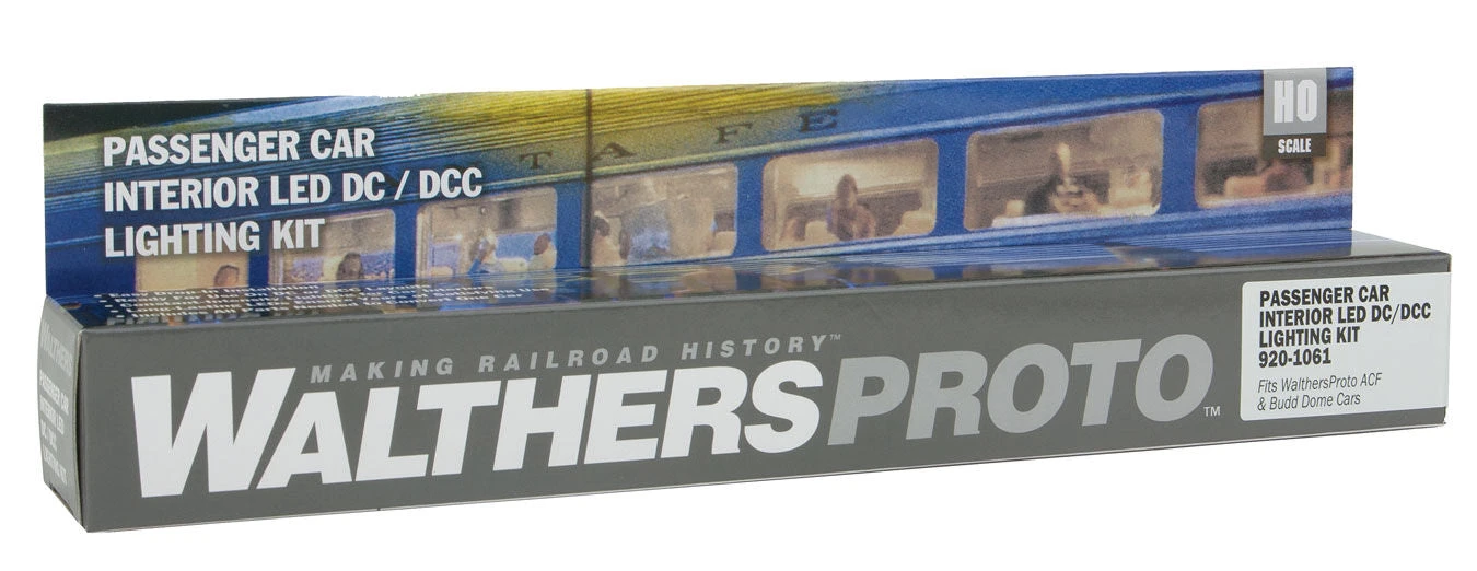 Walthers Proto 920-1061 LED DC/DCC ACF & Budd Dome Passenger Lighting Kit - Image 2