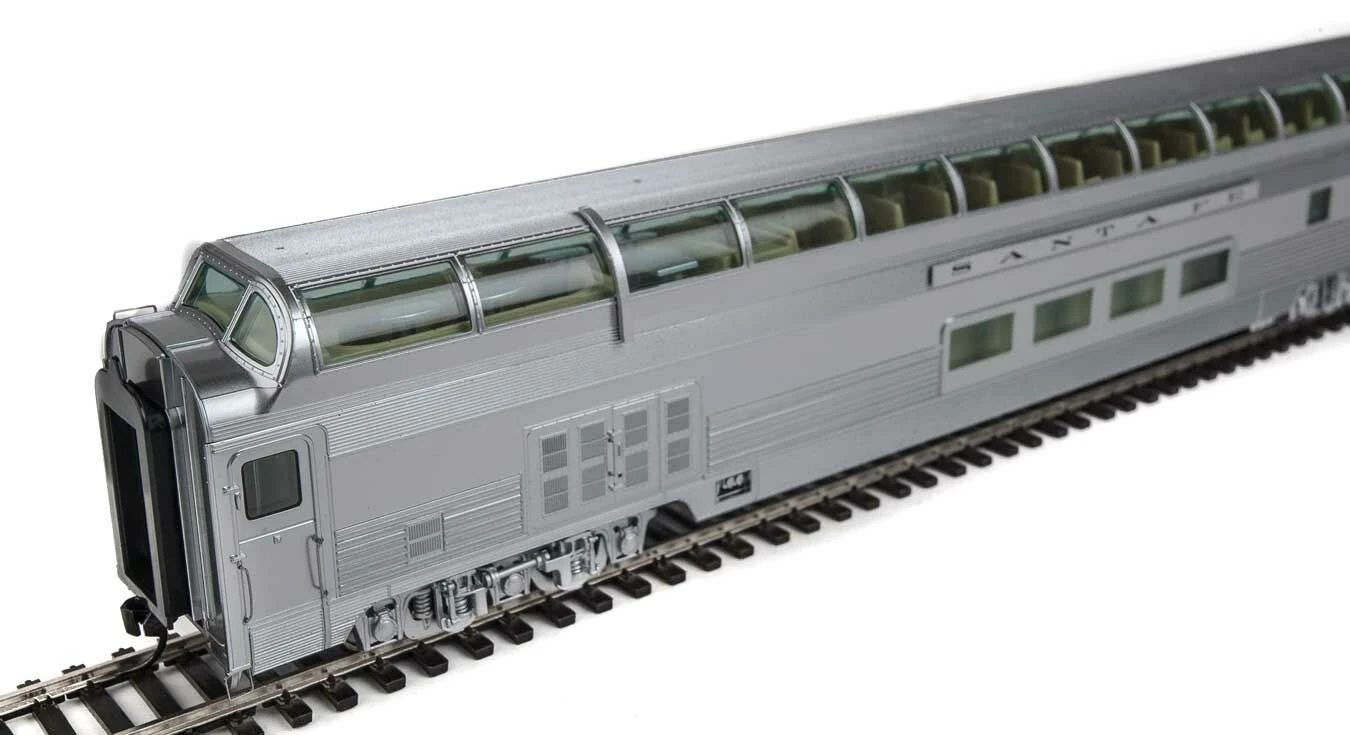 Walthers Proto 920-13500 HO Scale 85' BUDD Big Dome Bar Lounge Dorm Santa Fe ATSF - Image 3