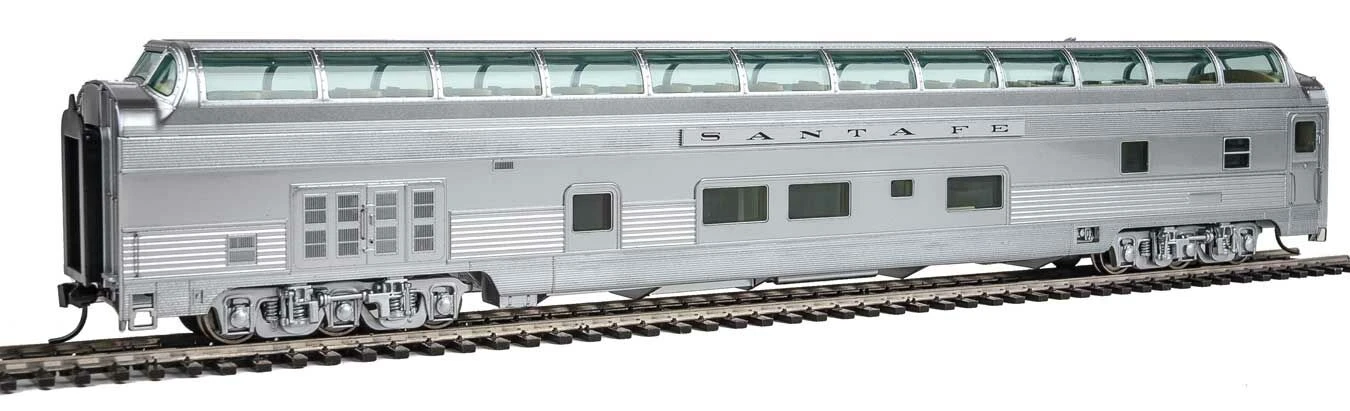 Walthers Proto 920-13500 HO Scale 85' BUDD Big Dome Bar Lounge Dorm Santa Fe ATSF