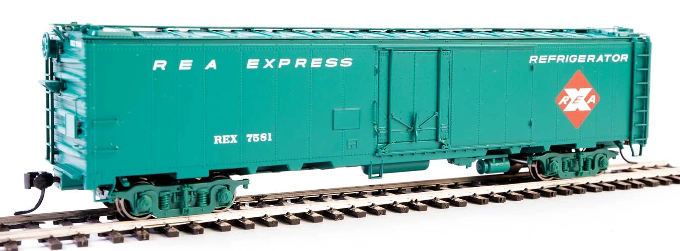 Walthers Proto 920-17323 HO Scale 50' Express Reefer Railway Express "Light Green" REX 7581