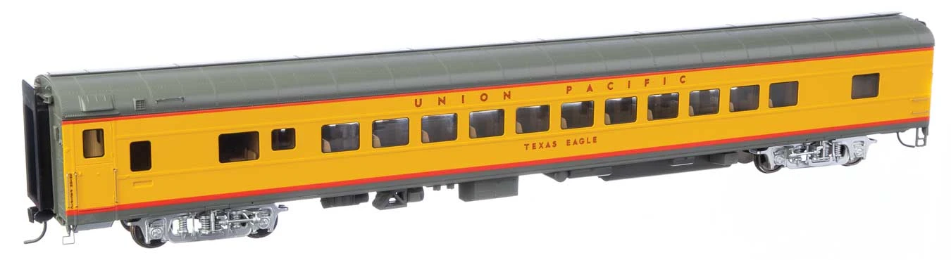 Walthers Proto 920-18511 HO Scale 85' ACF 44 Seat Coach Union Pacific UP "Texas Eagle" (Lights) - Image 2