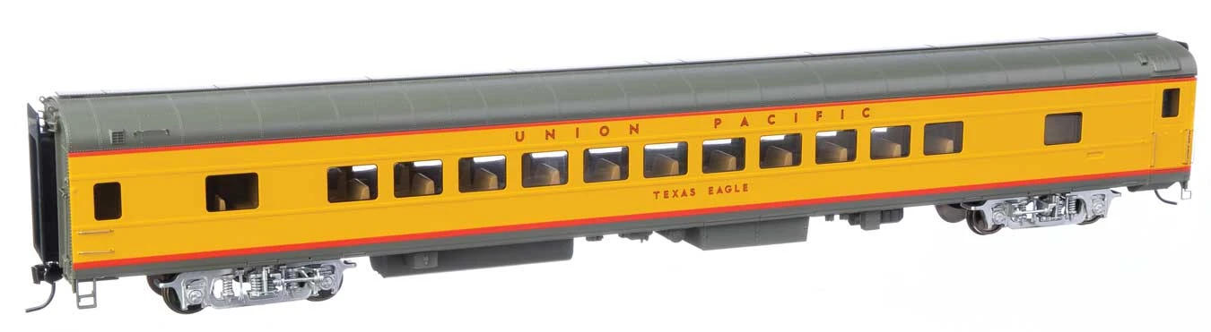 Walthers Proto 920-18511 HO Scale 85' ACF 44 Seat Coach Union Pacific UP "Texas Eagle" (Lights)