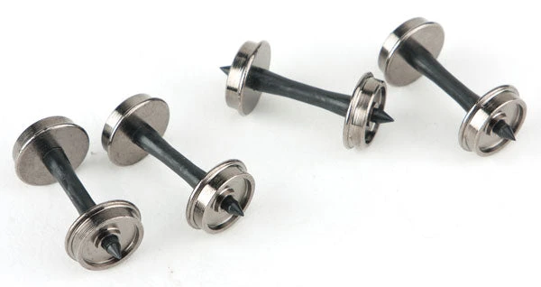 Walthers Proto 920-2301 HO Scale 33" Turned Metal Wheelsets With Plastic Axles (12-Pack)