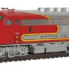 Walthers Proto 920-41274 HO Scale EMD F7 A-B Diesel Set Santa Fe ATSF 16L / 16A DCC Sound - Like New