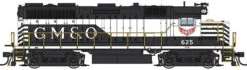 Walthers Proto 920-42181 HO Scale EMD Phase 1 GP35 Diesel Gulf Mobile Ohio GM&O 625 DCC Sound