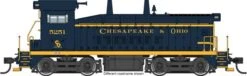 Walthers Proto 920-48502 HO Scale EMD SW9 Diesel Chesapeake & Ohio C&O 5261