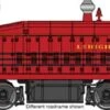 Walthers Proto 920-48505 HO Scale EMD SW900 Diesel Lehigh Valley LV 123