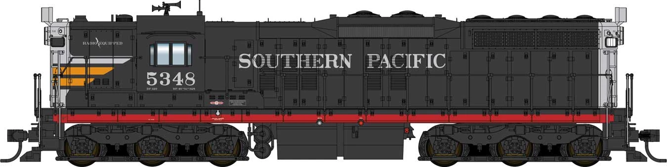 Walthers Proto 920-48711 HO Scale EMD SD9 Southern Pacific "Black Widow" SP 5355