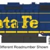 Walthers Proto 920-49178 HO Scale EMD Phase 1 GP35 Diesel Santa Fe ATSF 3379