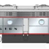 Walthers Proto 920-49917 HO Scale EMD E8A Diesel Burlington CB&Q 9995 (Plated Sides) DC