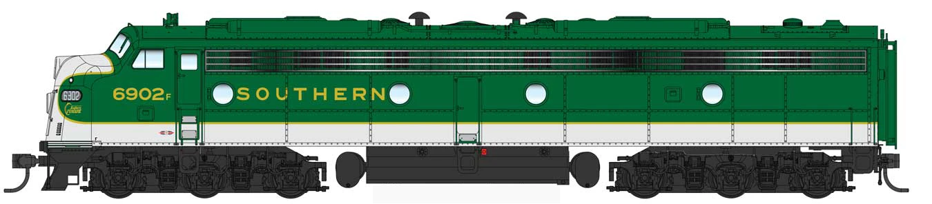 Walthers Proto 920-49922 HO Scale EMD E8A Diesel Southern SOU 6900 DC
