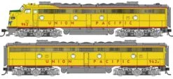 Walthers Proto 920-49954 HO Scale EMD E9A-B Diesel Set Union Pacific UP 962/962B