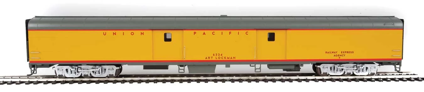 Walthers Proto 920-9204 HO Scale 85' ACF Baggage Union Pacific UP Art Lockman (Early) Heritage - Image 2
