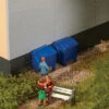 Walthers SceneMaster 949-4126 HO Scale Modern Trash Containers