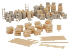 Walthers SceneMaster 949-4151 HO Scale Freight Loads Loading Dock Details