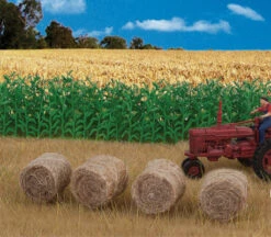 Walthers SceneMaster 949-4157 HO Scale Round Hay Bales 20 Pack