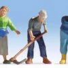 Walthers SceneMaster 949-6071 HO Scale Farmer Figures With Accessories 6 Pack