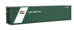 Walthers SceneMaster 949-8270 40' High Cube Corrugated Side Intermodal Container Linea Mexicana