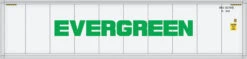 Walthers SceneMaster 949-8360 HO Scale 40' Reefer Container Evergreen