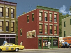 Walthers Trainline 931-807 HO Scale 10th World Comics Assembled Building