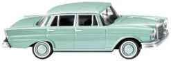 Wiking 82410 HO Scale 1959 Mercedes Benz 220S Sedan Pastel Turquoise