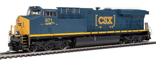Walthers Mainline 910-20157 HO Scale GE ES44AH GEVO Diesel Locomotive CSX 971 DCC Sound