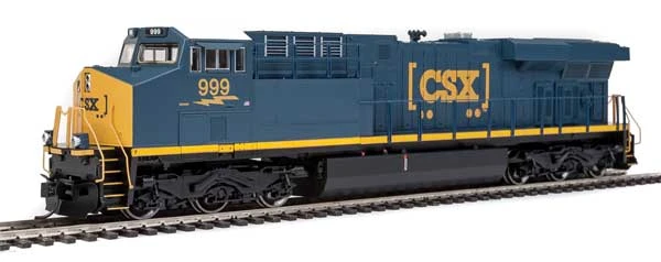 Walthers Mainline 910-20158 HO Scale GE ES44AH GEVO Diesel Locomotive CSX 999 DCC Sound