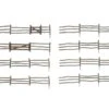 Woodland Scenics Woodland A2981 HO Scale Log Fence Kit