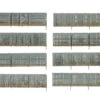 Woodland Scenics Woodland A2985 HO Scale Privacy Fence Kit