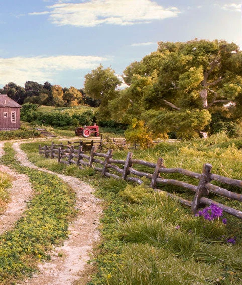 Woodland Scenics Woodland A2991 N Scale Wood Log Fence Kit - Image 2