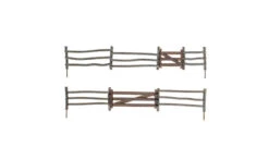 Woodland Scenics Woodland A3001 O Scale Log Fence Kit