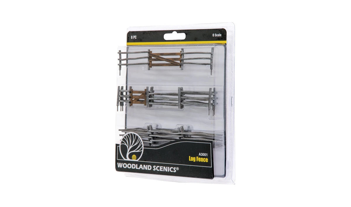 Woodland Scenics Woodland A3001 O Scale Log Fence Kit - Image 3