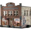 Woodland Scenics Woodland BR4957 N Scale Built Up Structure B&R Records Amd Recruiting Office