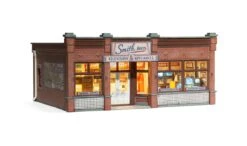 Woodland Scenics Woodland BR5873 O Scale Built Up Structure Smith Brothers TV & Appliance Store