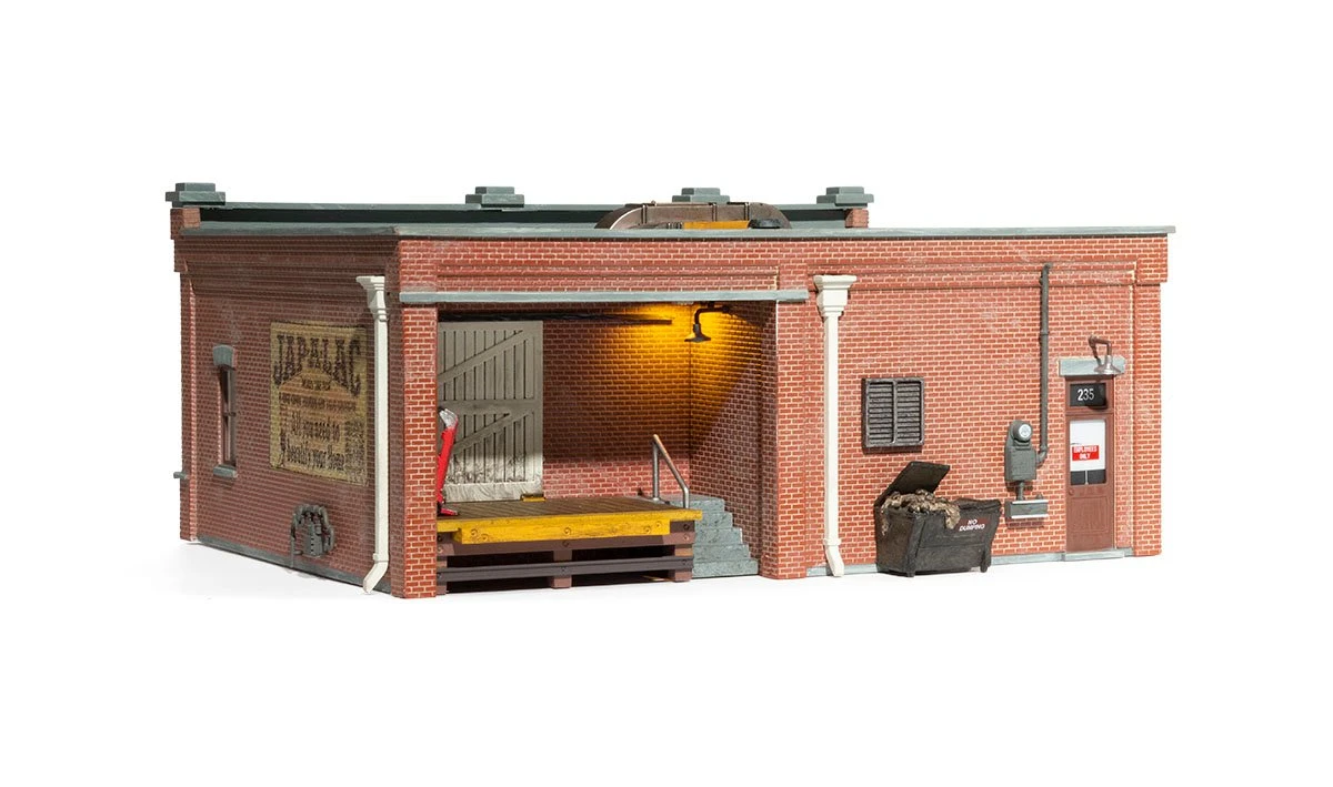 Woodland Scenics Woodland BR5873 O Scale Built Up Structure Smith Brothers TV & Appliance Store - Image 4